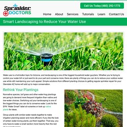 Smart Landscaping to Reduce Your Water Use - Sprinkler DoctorsSprinkler Doctors