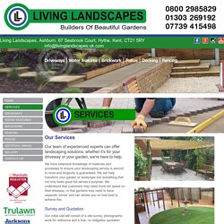 Landscaping Solutions Folkestone, Firestone Paving Services Canterbury