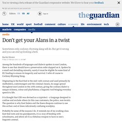 Don't get your Alans in a twist