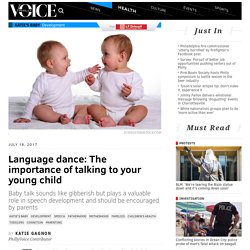 Language dance: The importance of talking to your young child