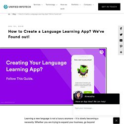 How to Make a Language Learning App Like Duolingo in 2019
