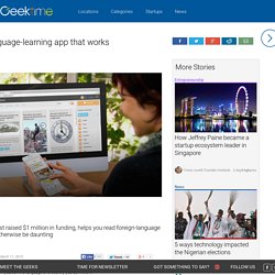 Finally, a language-learning app that works