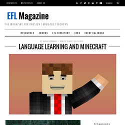 Language Learning and Minecraft
