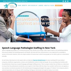 Speech Language Pathologist Staffing - Flagstar Rehab
