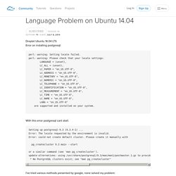 Language Problem on Ubuntu 14.04