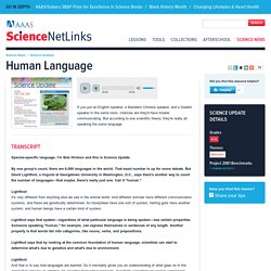 Human Language