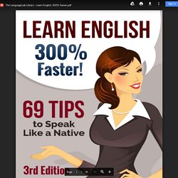 The LanguageLab Library - Learn English: 300% Faster.pdf