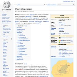 Tuareg languages