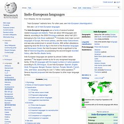 Indo-European languages