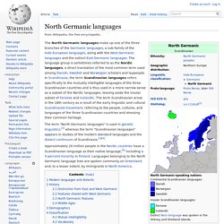 North Germanic languages