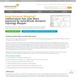 Network Map Generation Software from SolarWinds