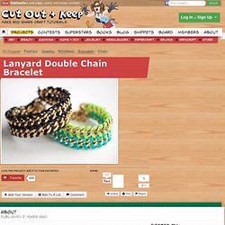 Lanyard Double Chain Bracelet