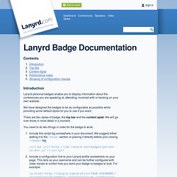 Badge Documentation