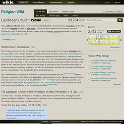 Laodicean Church - Religion-wiki