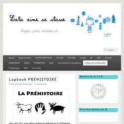 Lapbook PREHISTOIRE