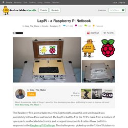 LapPi - A Raspberry Pi Netbook