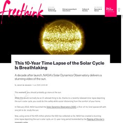 This 10-Year Time Lapse of the Solar Cycle Is Breathtaking