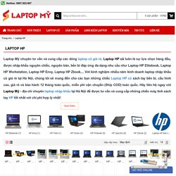 Laptop Mỹ bán Laptop HP cũ giá rẻ bảo hành 12 tháng Hà Nội