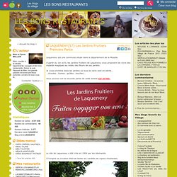 LAQUENEXY(57)-Les Jardins Fruitiers Première Partie - LES BONS RESTAURANTS