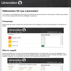 LÄRARSIDAN.se - Information