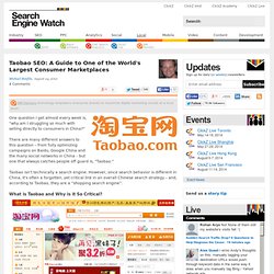 Taobao SEO: A Guide to One of the World's Largest Consumer Marketplaces