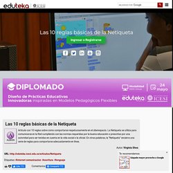 Las 10 reglas básicas de la Netiqueta