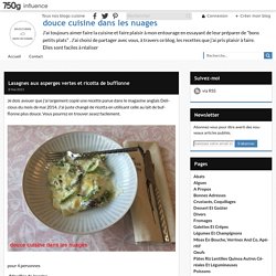 Lasagnes aux asperges vertes et ricotta de bufflonne