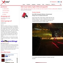 XFIRE - Bike Safety Lighting System