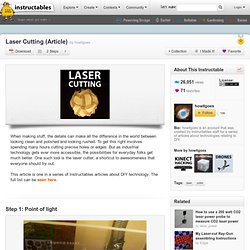 Laser Cutting (Article)