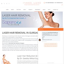 Laser Hair Removal in Gurgaon / Gurugram - Isaac Luxe