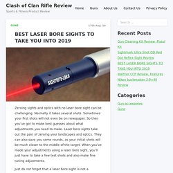 BEST LASER BORE SIGHTS TO TAKE YOU INTO 2019 - Clash of Clan Rifle Review