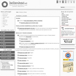 Módulos y Redes - laslaminas.es - Web de apuntes y ejercicios de Dibujo Técnico y educación plástica y visual.