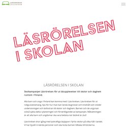 Läsrörelsen i skolan - Läscentrum