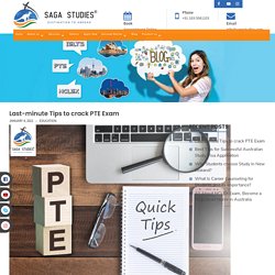 Last-minute Tips to crack PTE Exam