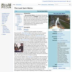 The Last Sam Weiss - Fringepedia FRINGE Wiki