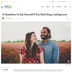 Create Lasting Love By Asking Yourself These Questions