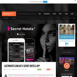 lastminute.com.au's Secret Hotels App