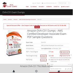 Updated DVA-C01 Dumps Study Material - DVA-C01 Exam Dumps