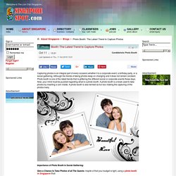 Get Excellent Photos at CandidShots Photo Booth