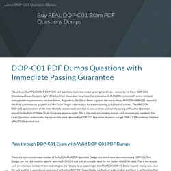 DOP-C01試験番号