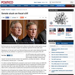 Latest on the fiscal cliff: Major setback