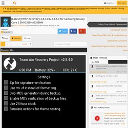 [Latest]TWRP Recovery 2.8.4.0 & 2.8.5.0 …