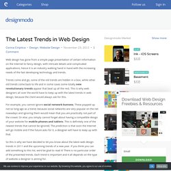 The Latest Trends in Web Design