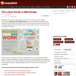 The Latest Trends in Web Design