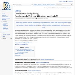 LaTeX/Dessiner avec LaTeX