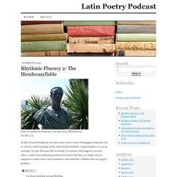 Latin Poetry Podcast