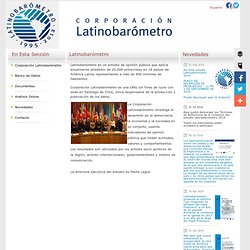 Latinobarómetro Database