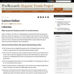 Latinos Online - Pew Hispanic Center