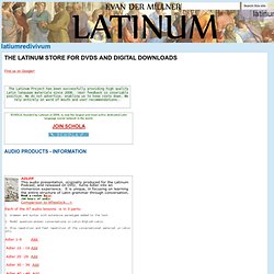 LATINUM - The Online Latin Language Audio Course from London