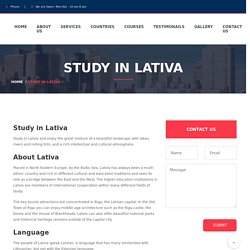 Lativa study visa Consultant in Mohali